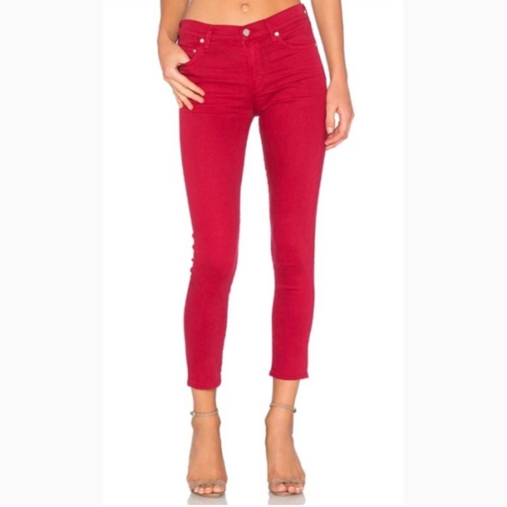 Citizens of H Thompson Medium Rise Cropped Skinny